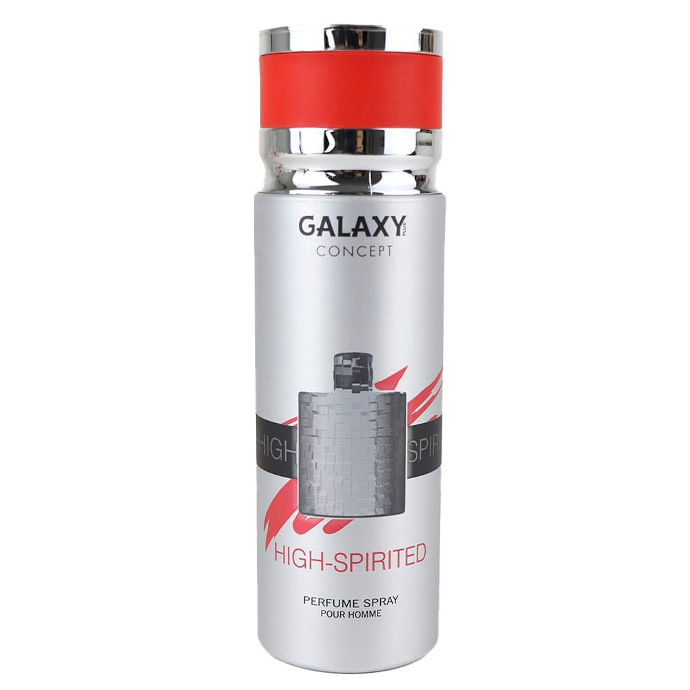 Galaxy “HIGH-SPIRITED” BODY SPRAY 200ml (men’s body spray)