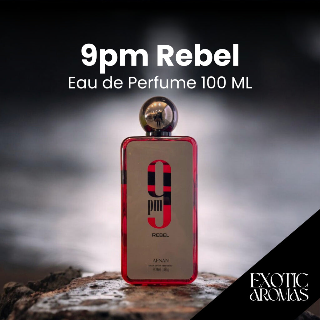 AFNAN 9PM REBEL 100ml (man’s parfume)