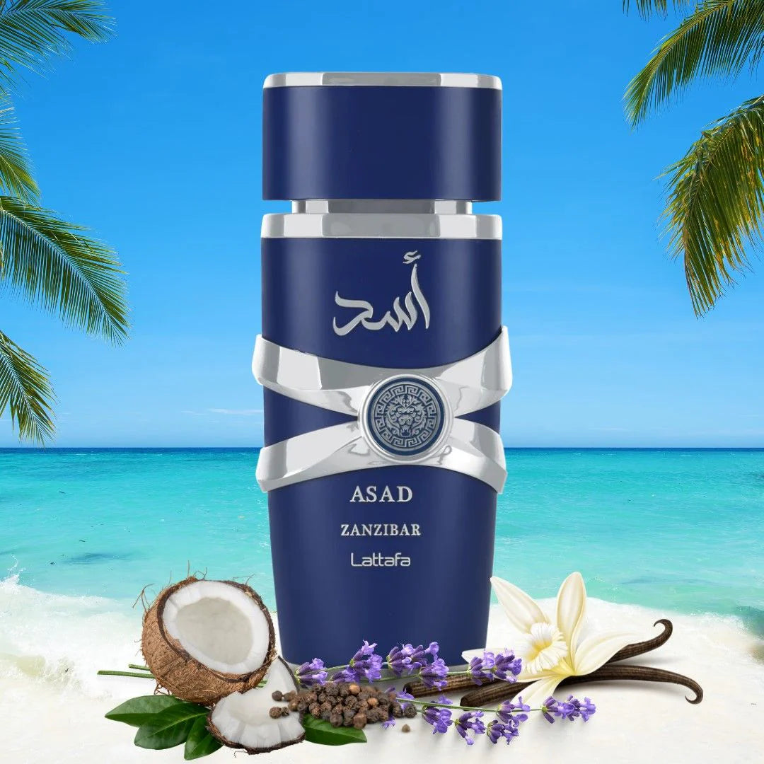 Lattafa “ASAD ZANZIBAR” 100ml (man’s parfume)