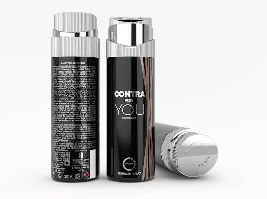 Camara “CONTRA FOR YOU” BODY SPRAY 200ml (men’s body spray)