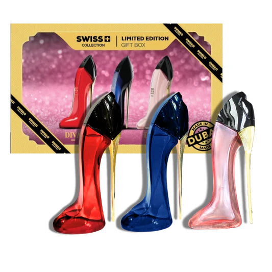 SET DIVAS SWISS COLLECTION 3 PIEZAS 100ML