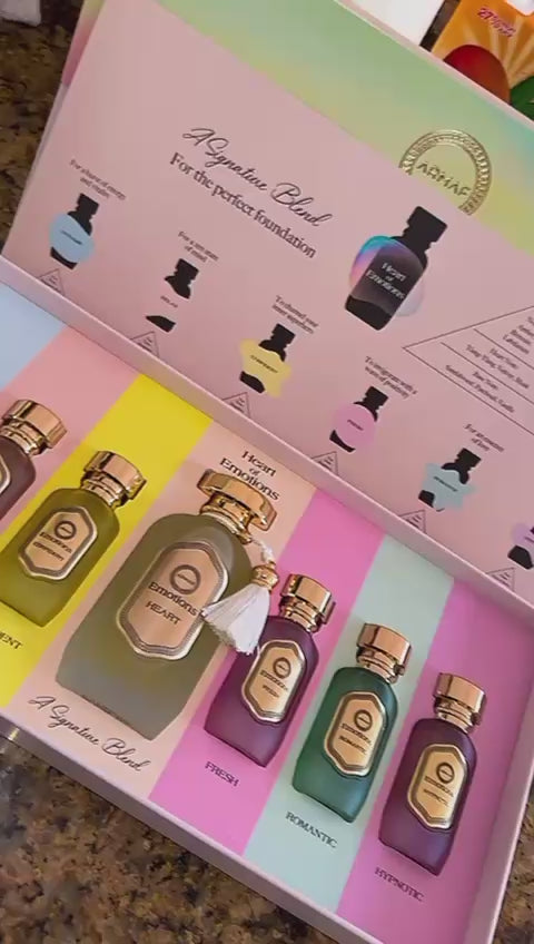 ARMAF SET 7 PIEZAS EMOTIONS  (unisex parfum )