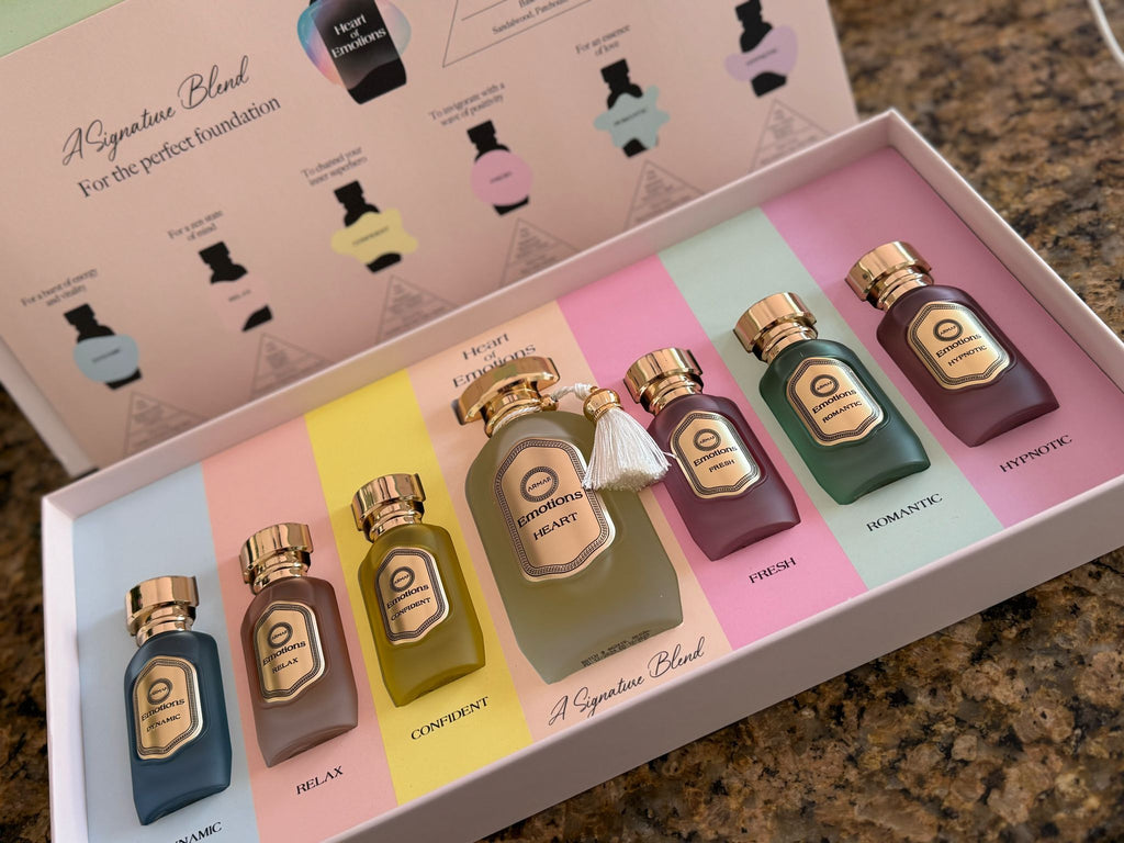 ARMAF SET 7 PIEZAS EMOTIONS  (unisex parfum )