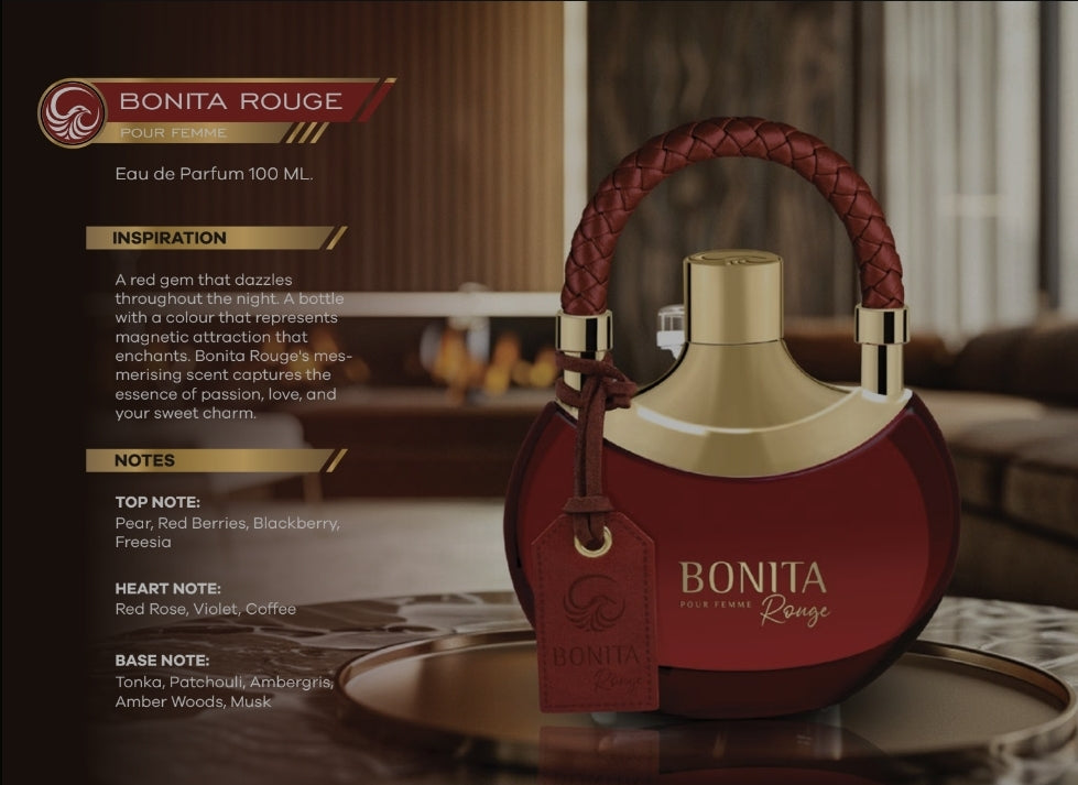LE FALCONE "BONITA ROUGE" 100ml (woman's parfum)