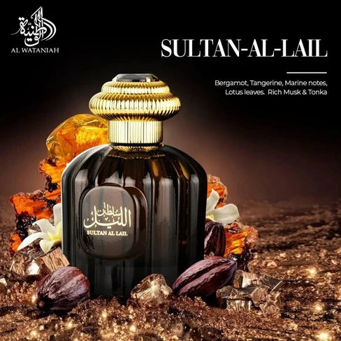 AL WATANIAH "SULTAN AL LAIL"100ml(man's parfum)