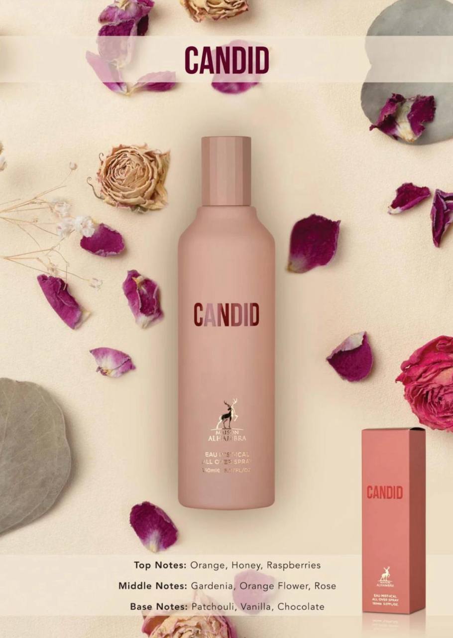 Maison Alhambra "CANDID" 150 ml (perfume all over )