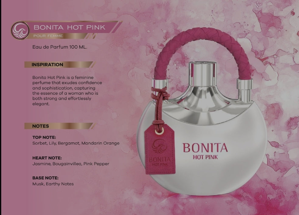 LE FALCONE "BONITA HOT PINK"  (woman's parfum)